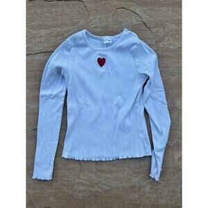 Girls Large (10/12) Heart Babydoll Top - Art Class from Target